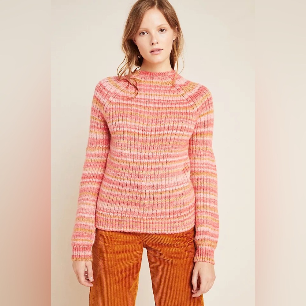 Anthropologie t.la Drea Space Dyed Sweater